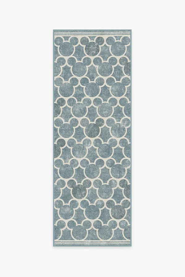 Mickey Trellis Slate Rug