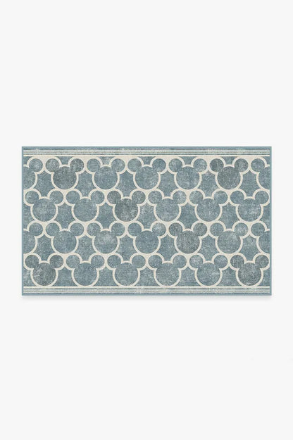 Mickey Trellis Slate Rug