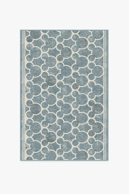 Mickey Trellis Slate Rug