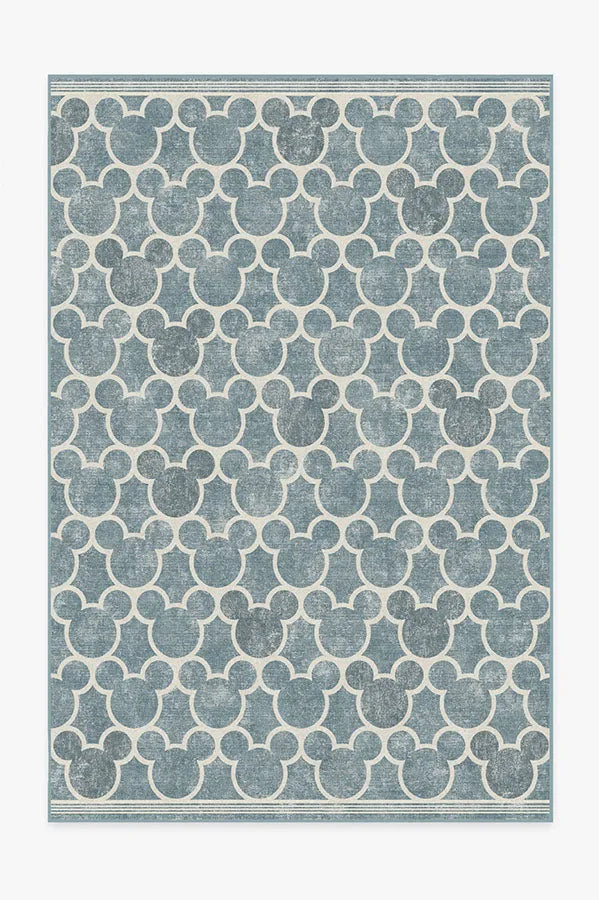 Mickey Trellis Slate Rug