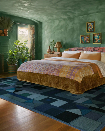 Modra Indigo Rug by Jungalow