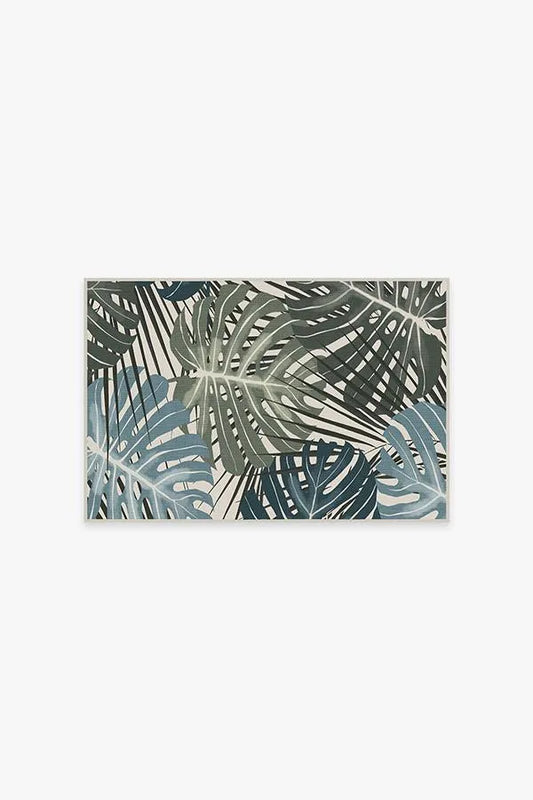 Monstera Jade Rug
