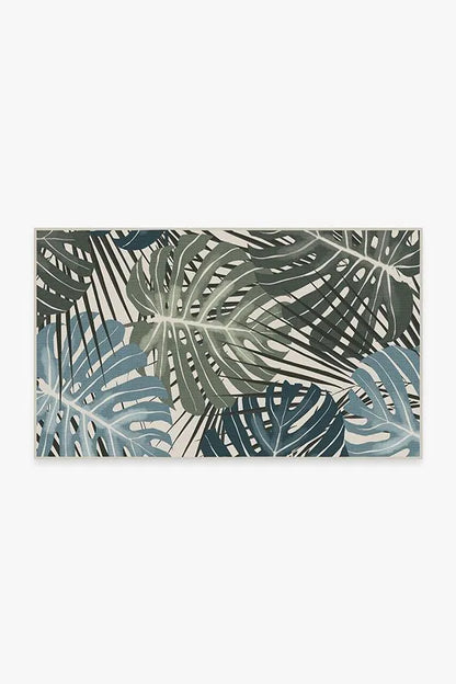 Monstera Jade Rug