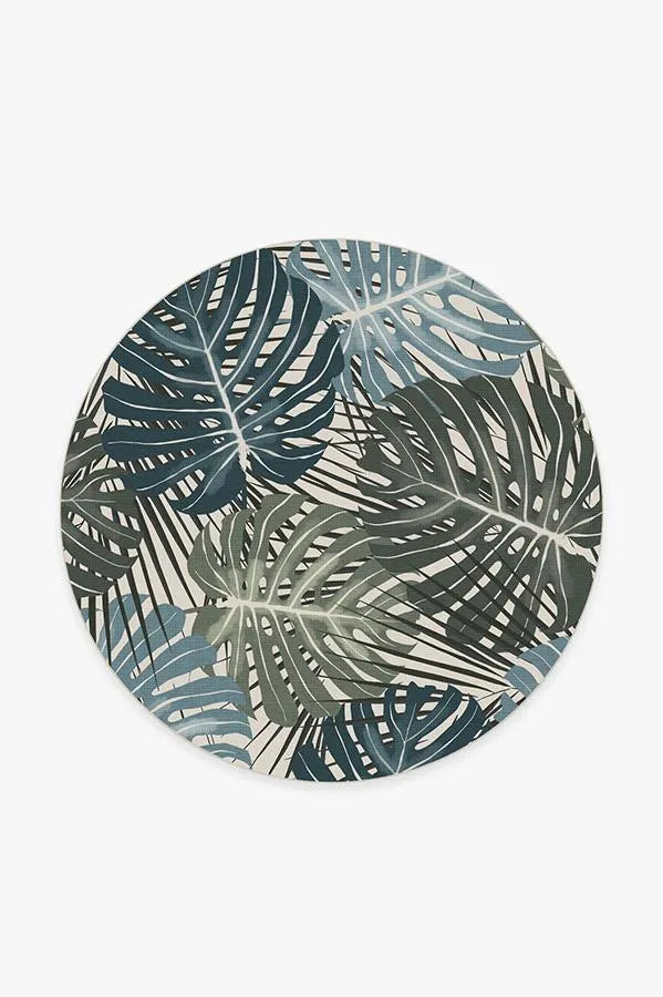 Monstera Jade Rug
