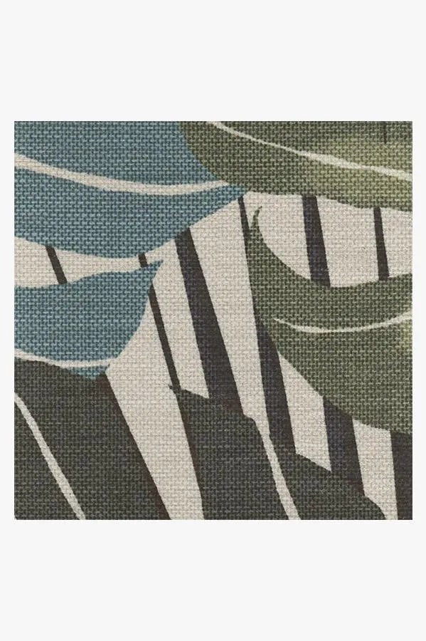 Monstera Jade Rug