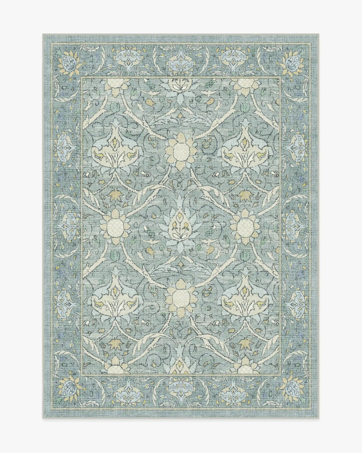 Montreal Dusty Blue Rug by Morris & Co.