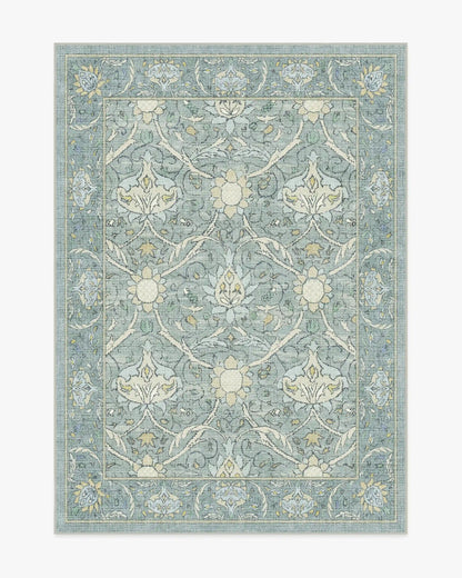 Montreal Dusty Blue Rug by Morris & Co.