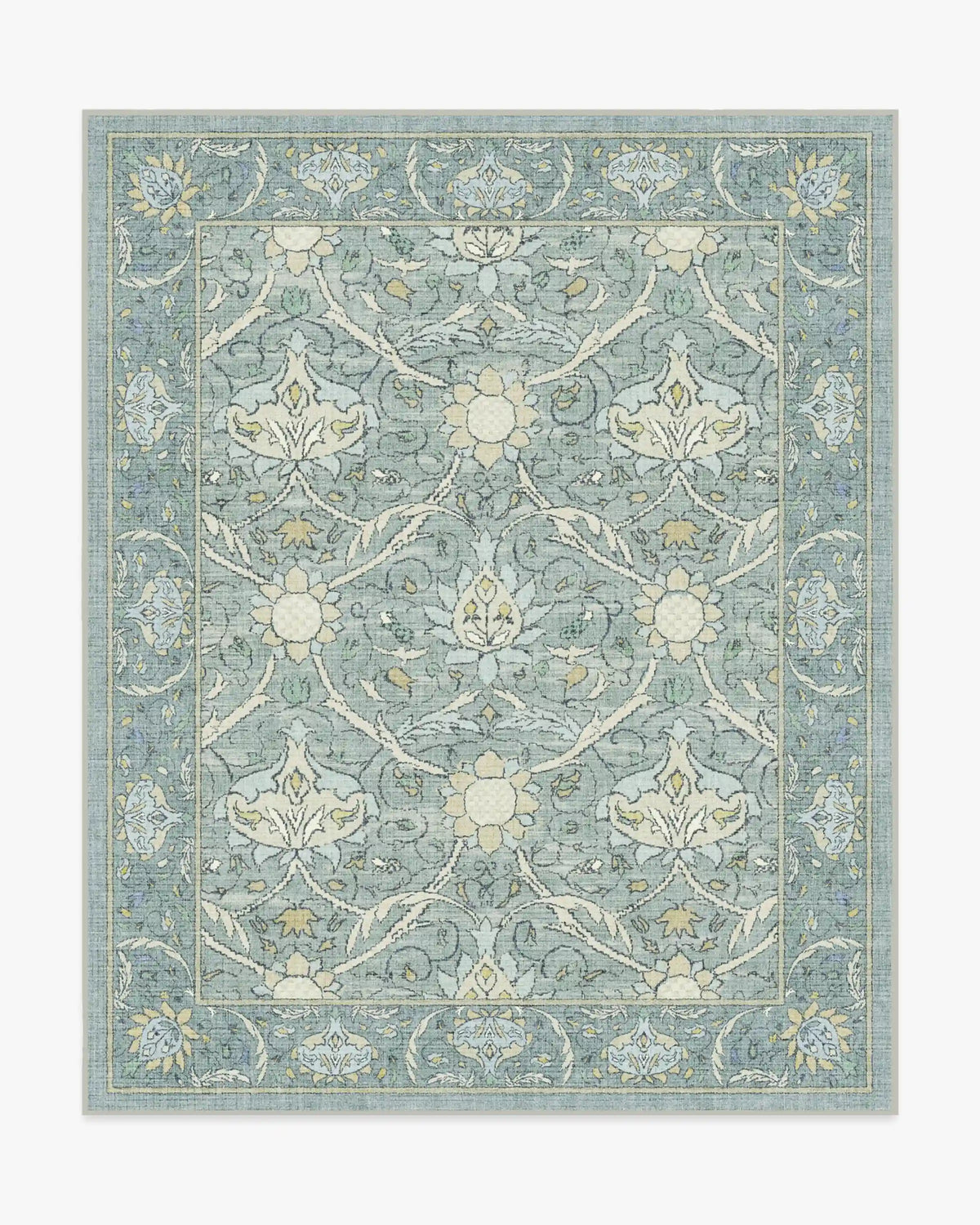 Montreal Dusty Blue Rug by Morris & Co.