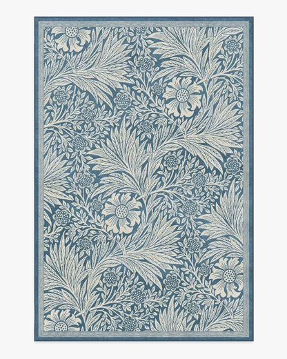 Marigold Blue Rug by Morris & Co.