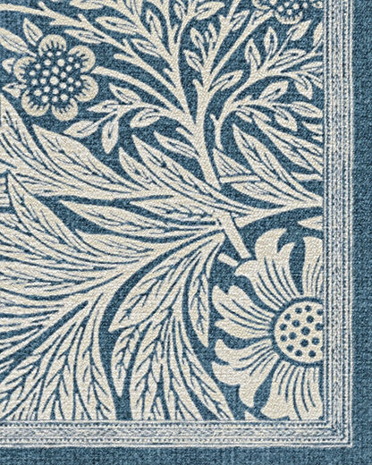Marigold Blue Rug by Morris & Co.
