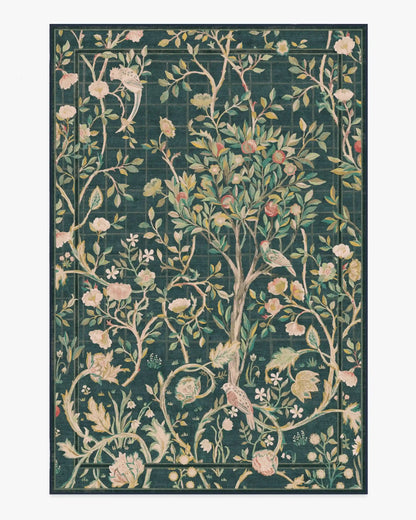 Melsetter Teal Green Rug by Morris & Co.