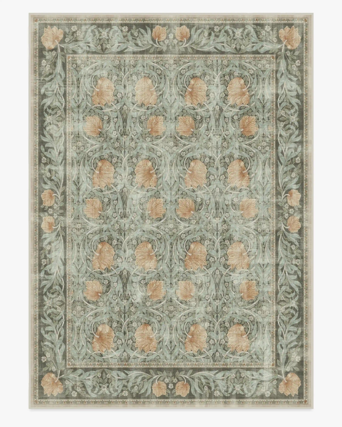Pimpernel Jade Rug by Morris & Co.
