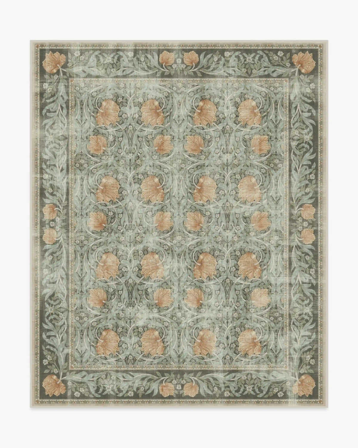 Pimpernel Jade Rug by Morris & Co.