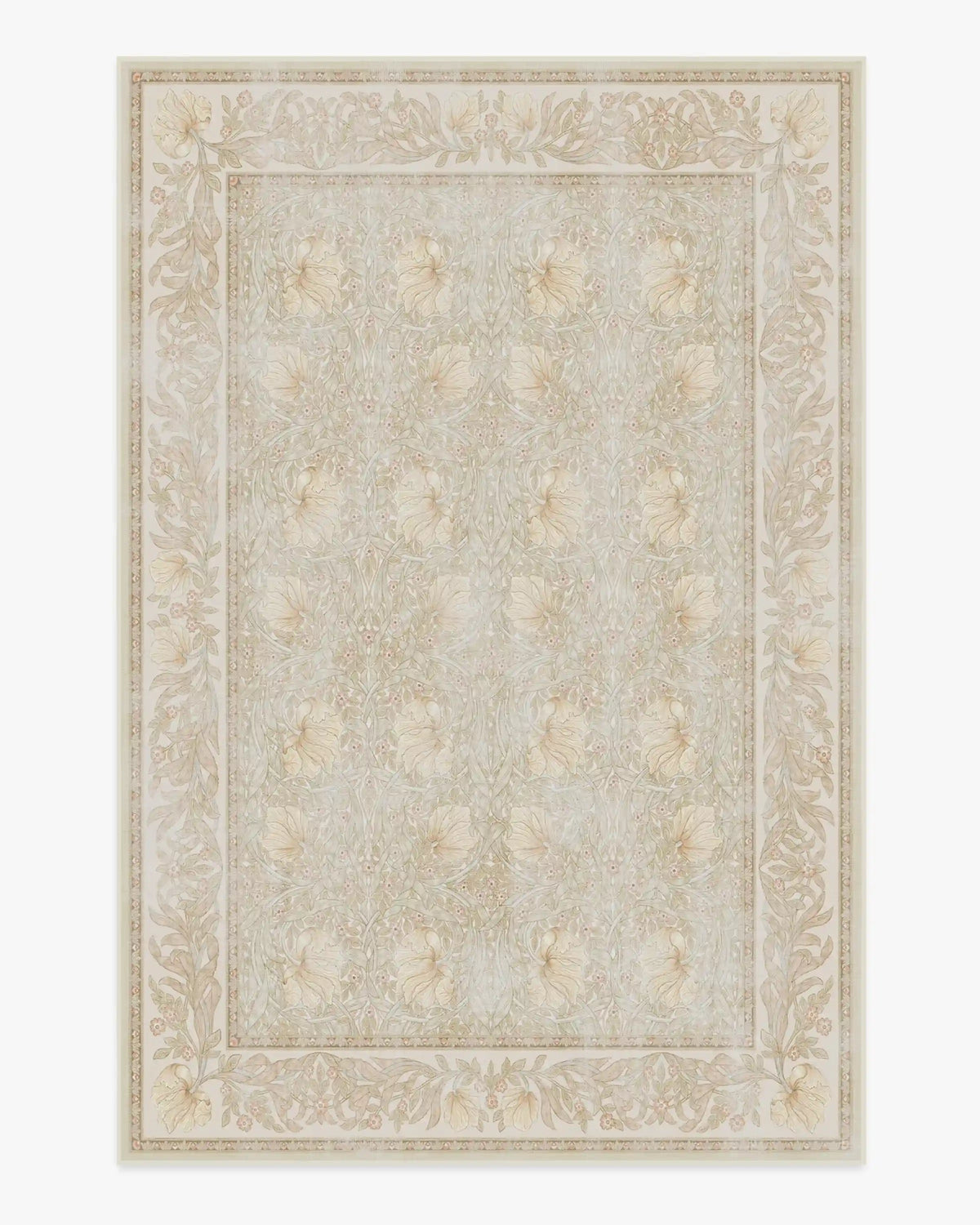Pimpernel Vintage Blush Rug by Morris & Co.