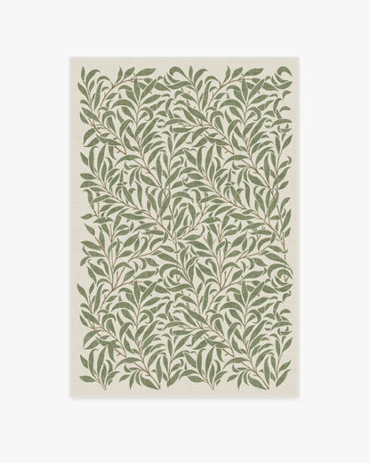 Pure Willow Boughs Green Rug by Morris & Co.