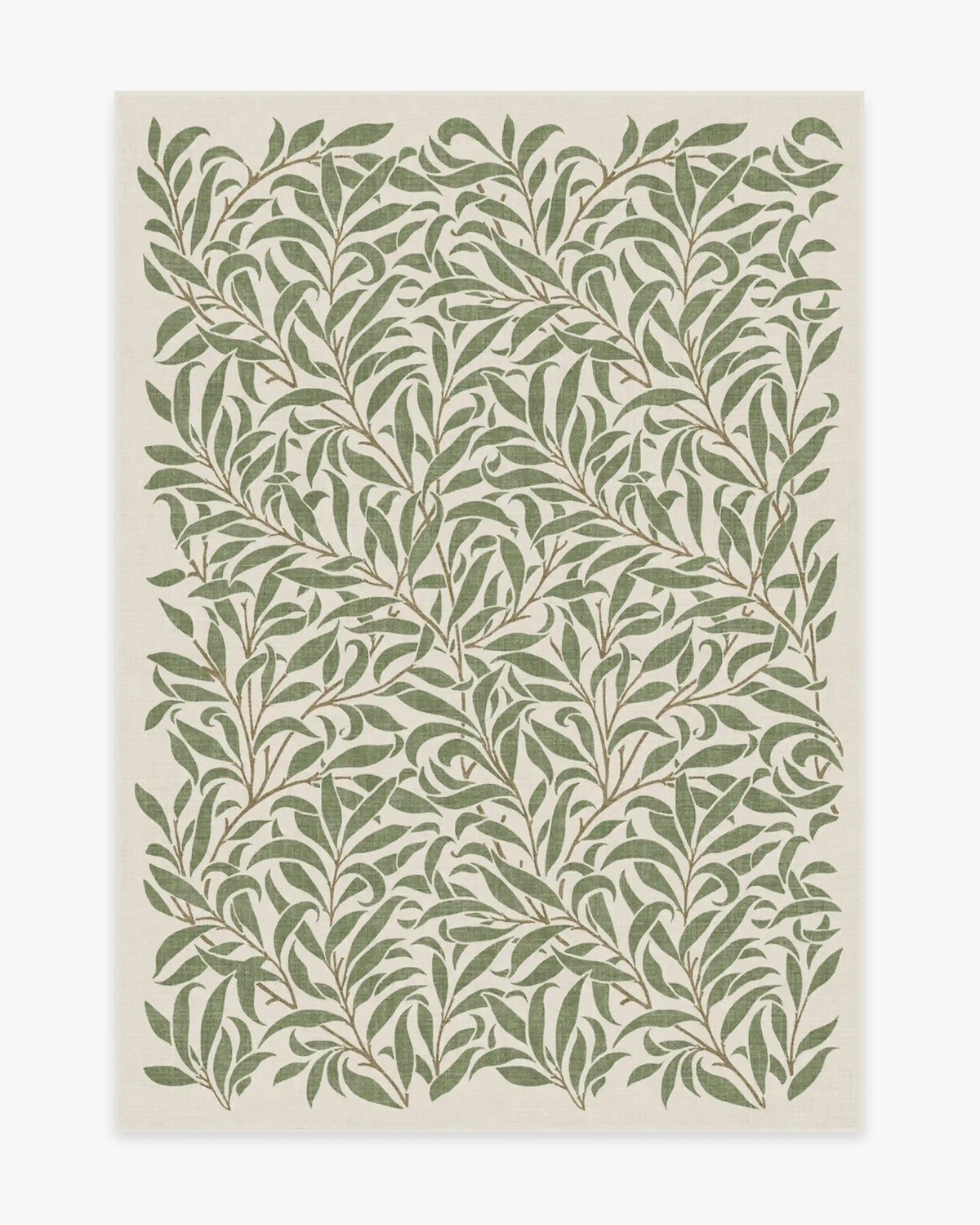 Pure Willow Boughs Green Rug by Morris & Co.