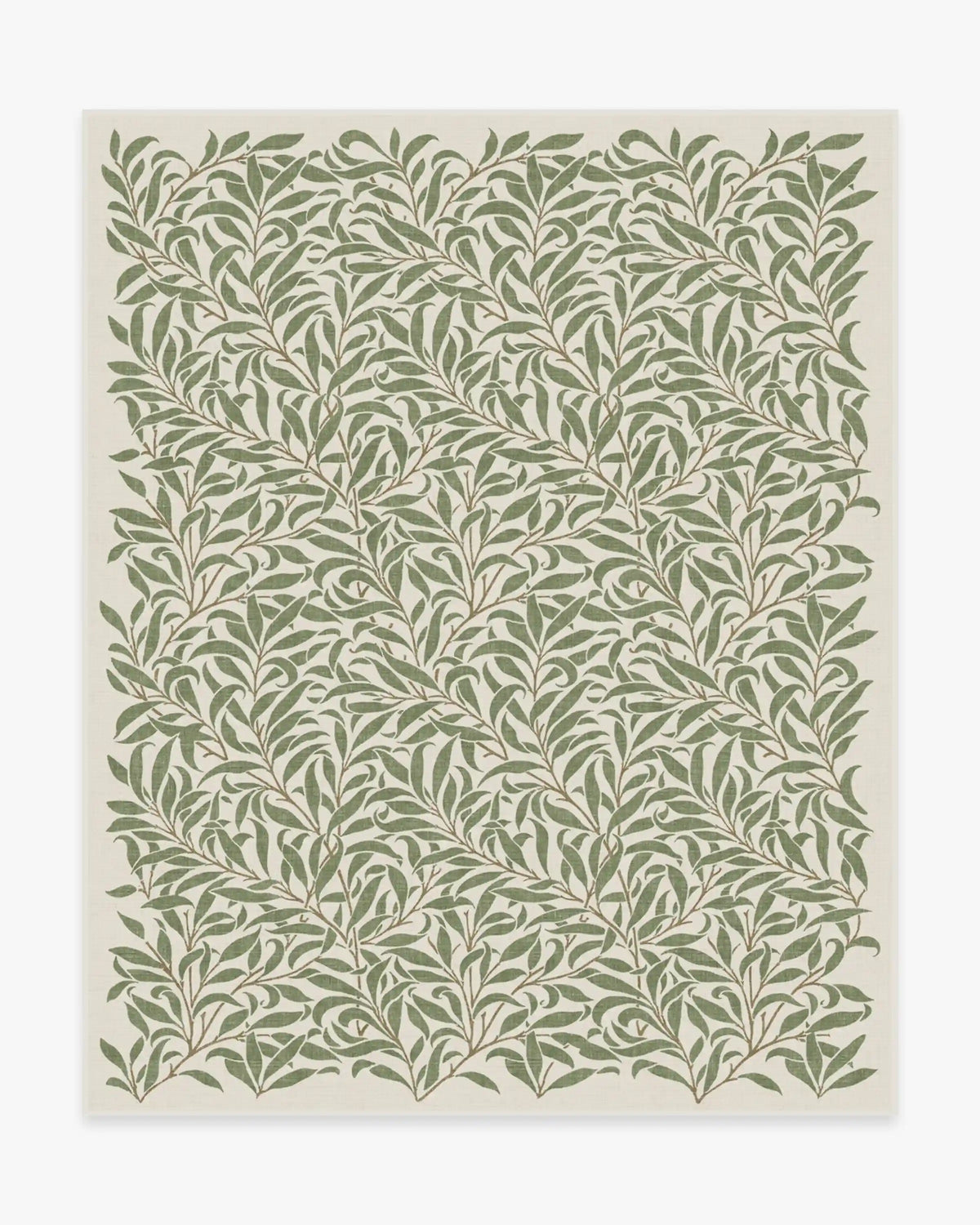 Pure Willow Boughs Green Rug by Morris & Co.