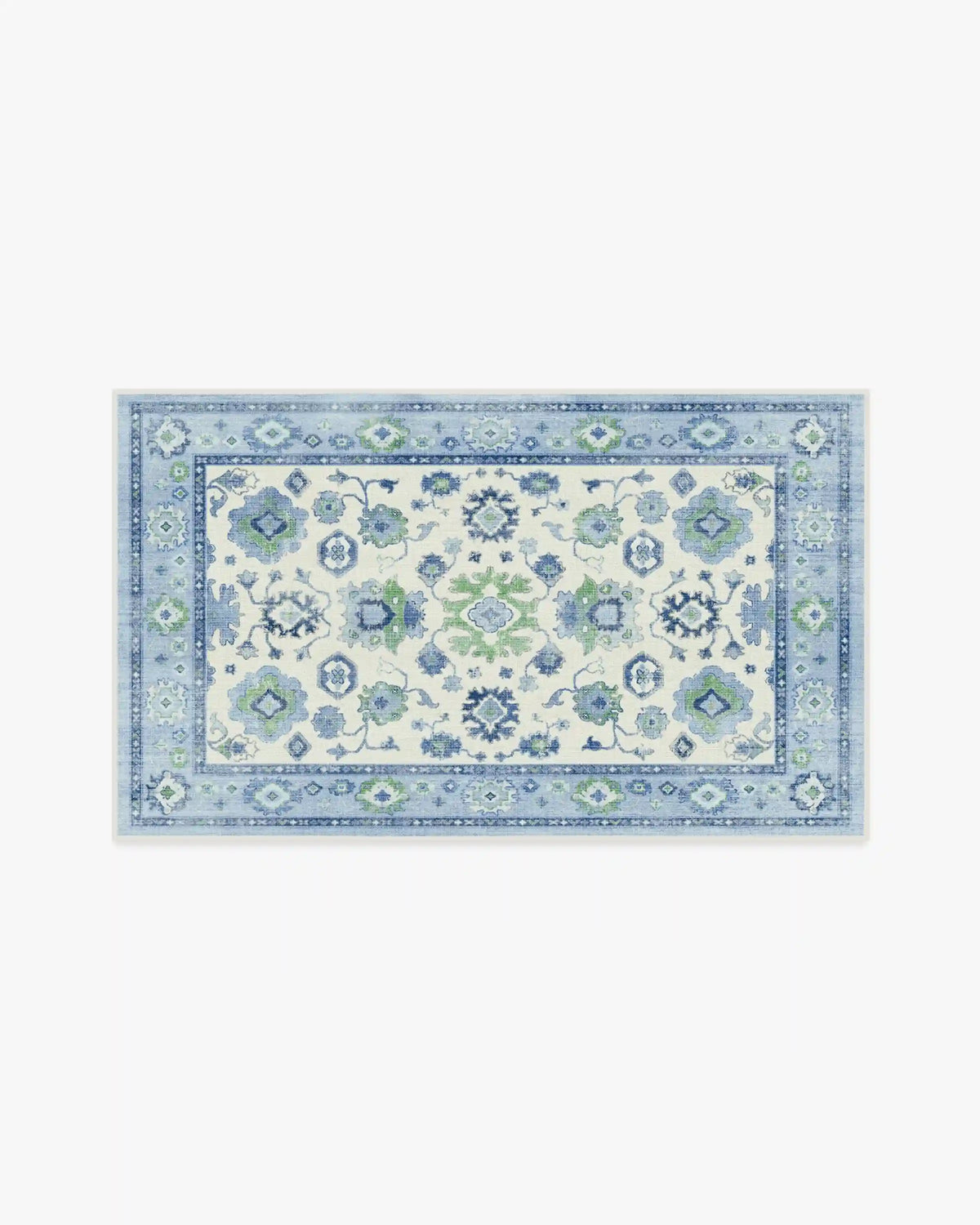 Serena Blue Rug by Mrs. Alice