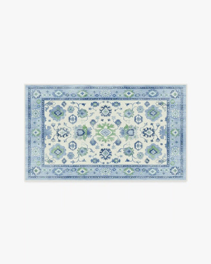Serena Blue Rug by Mrs. Alice