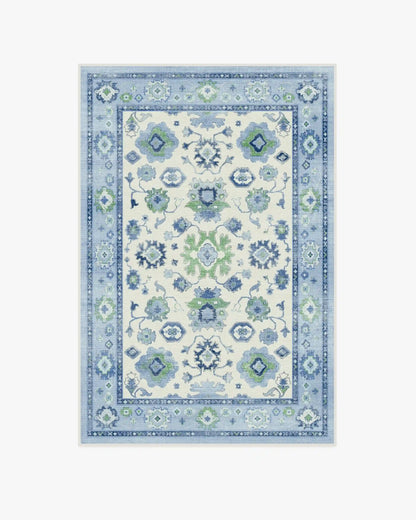 Serena Blue Rug by Mrs. Alice
