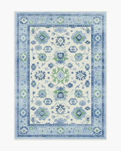 Serena Blue Rug by Mrs. Alice