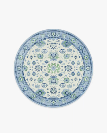 Serena Blue Rug by Mrs. Alice