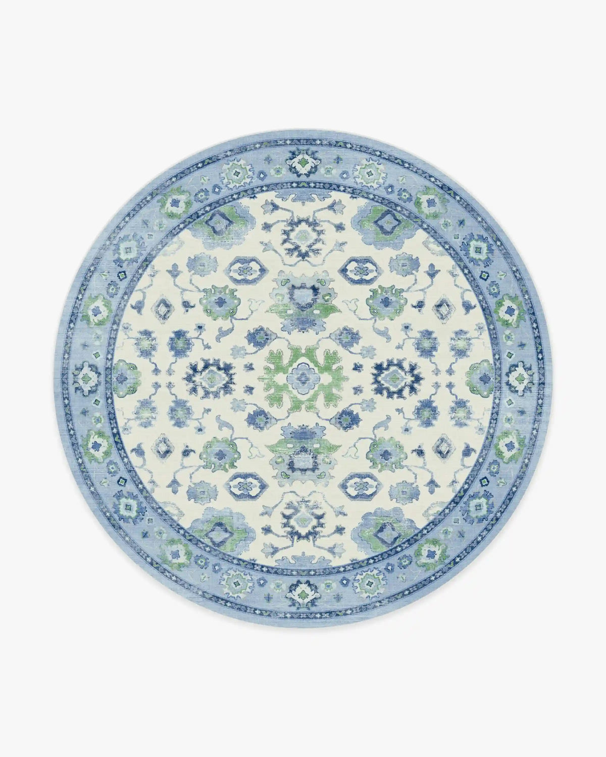 Serena Blue Rug by Mrs. Alice