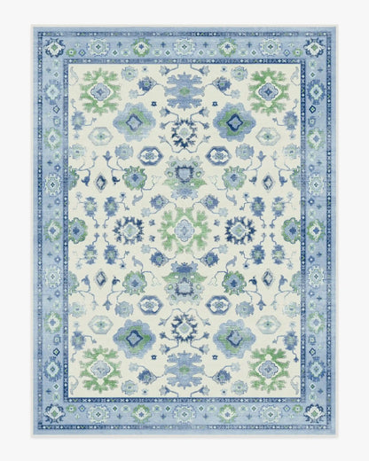 Serena Blue Rug by Mrs. Alice