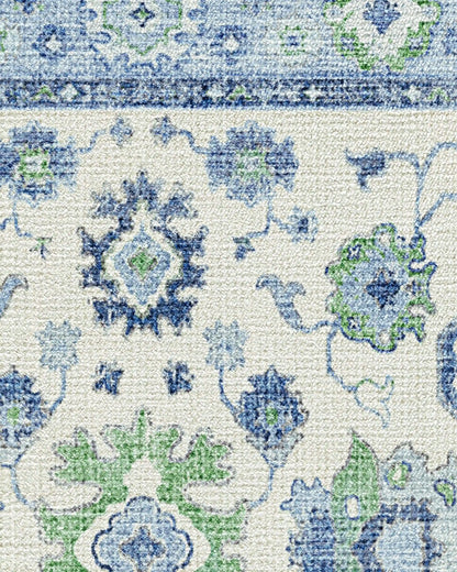 Serena Blue Rug by Mrs. Alice