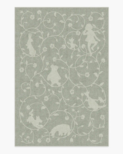 Once Upon a Gathering Soft Green Rug