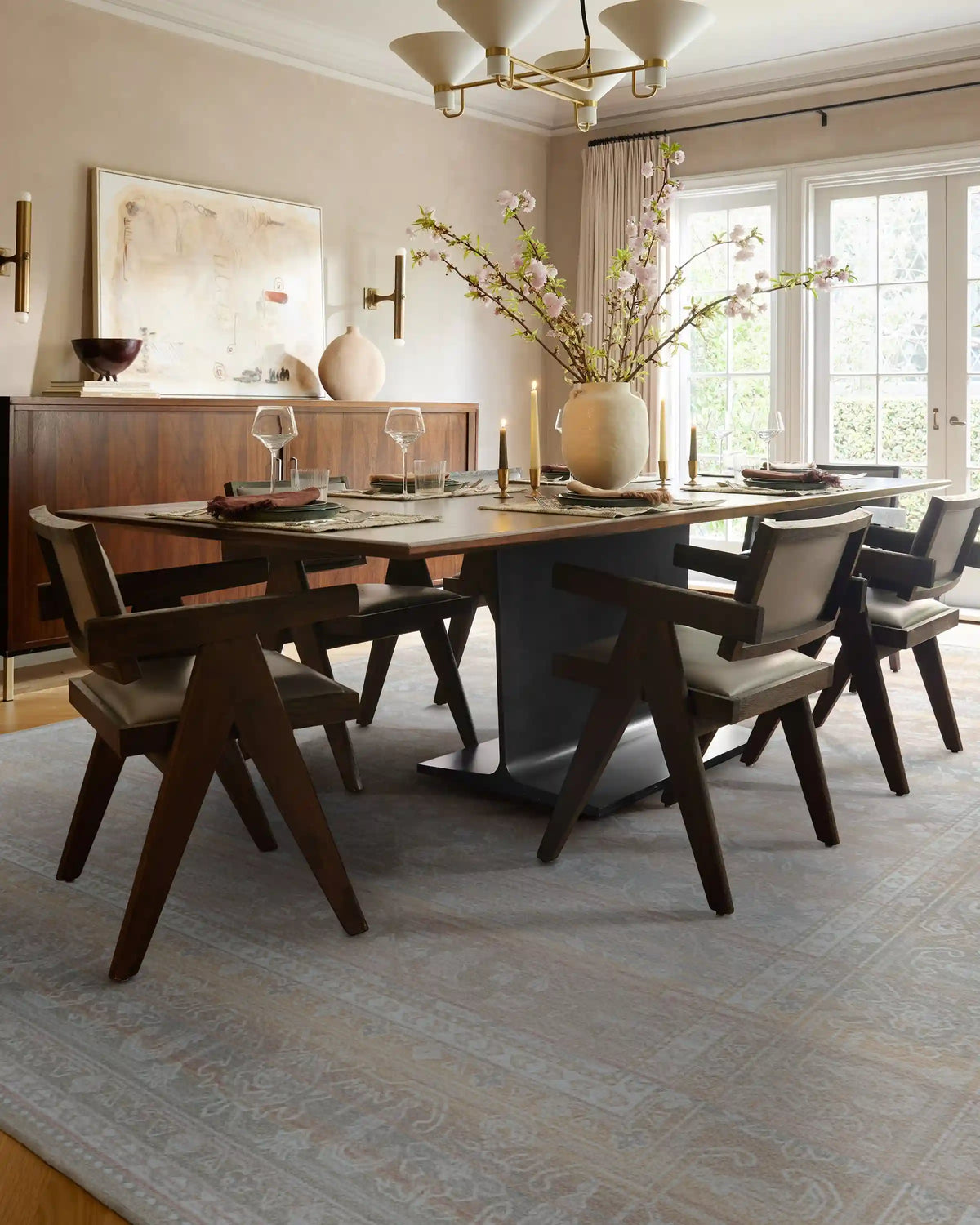 Ophelia Grey & Blue Rug