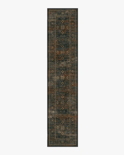 Ophelia Navy & Redwood Rug