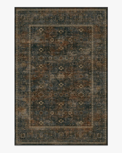 Ophelia Navy & Redwood Rug