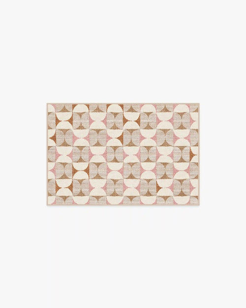 Orana Soft Pink & Natural Rug