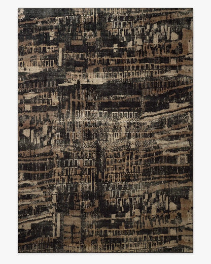 Ourea Dark Wood Rug