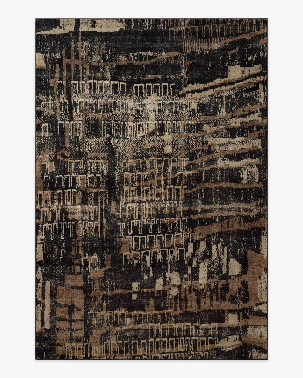 Ourea Dark Wood Rug