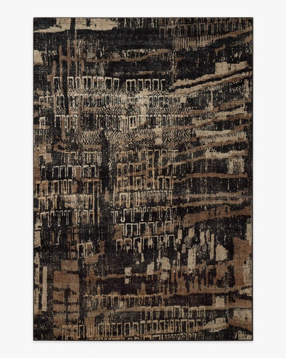 Ourea Dark Wood Rug