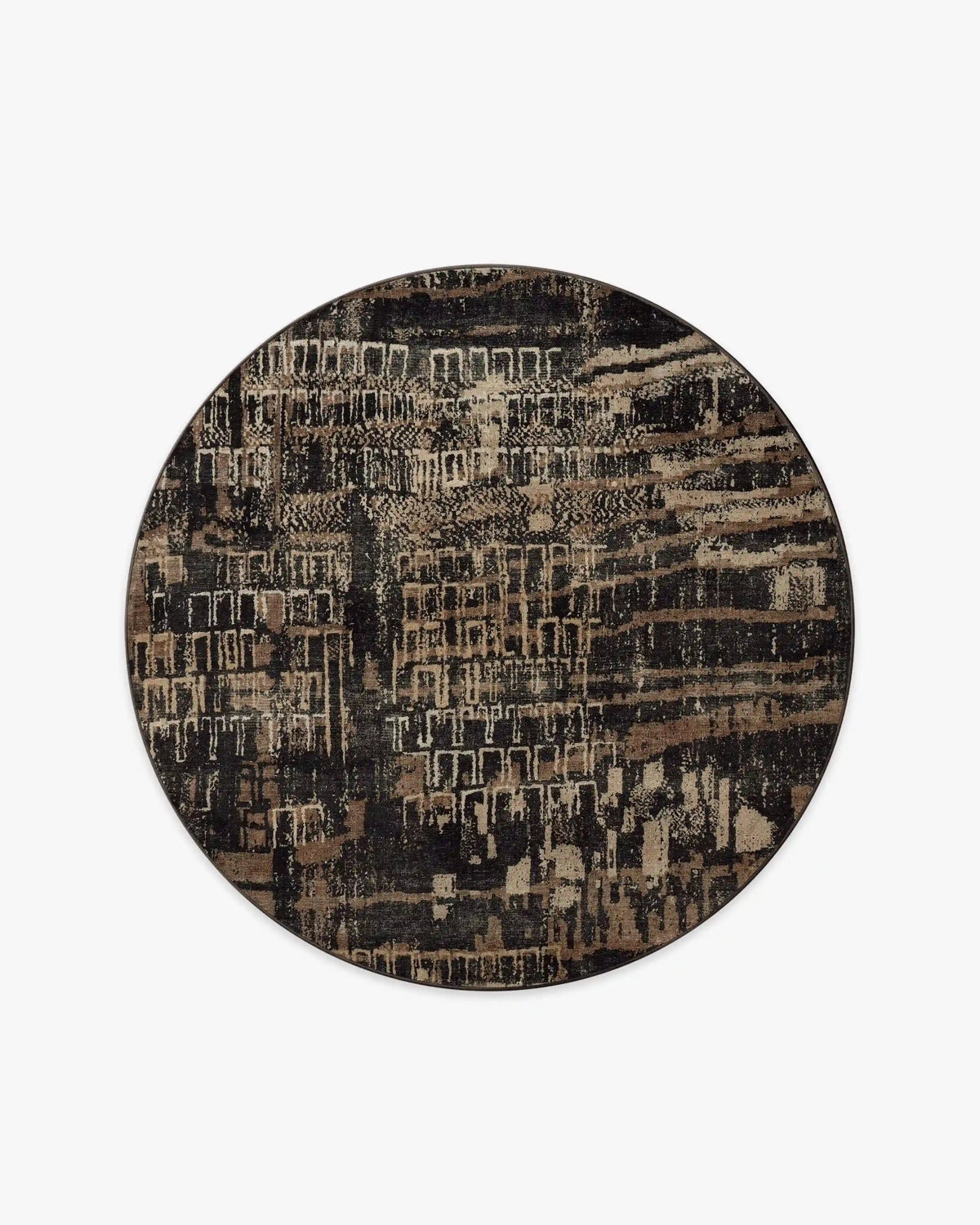 Ourea Dark Wood Rug