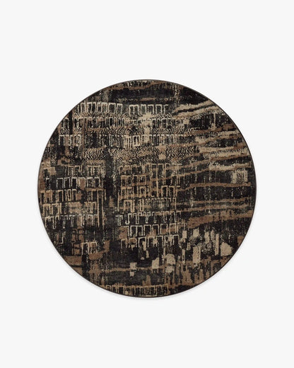 Ourea Dark Wood Rug