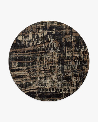 Ourea Dark Wood Rug
