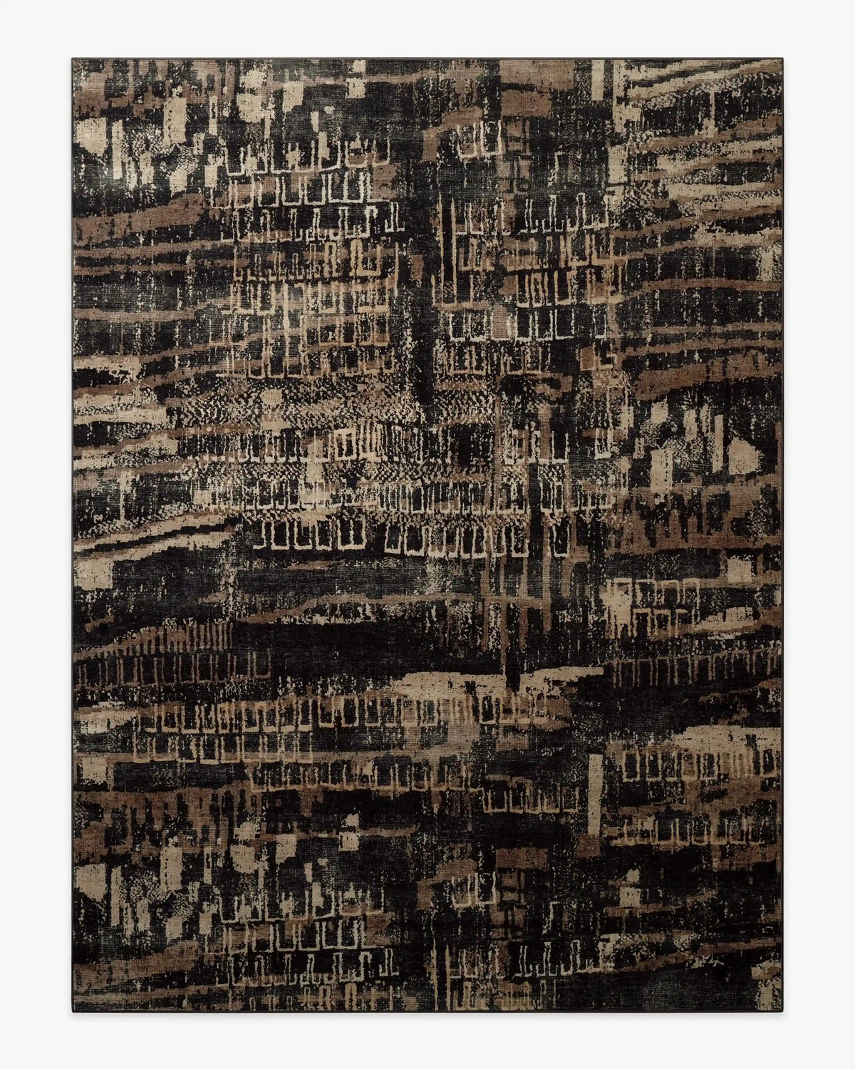 Ourea Dark Wood Rug