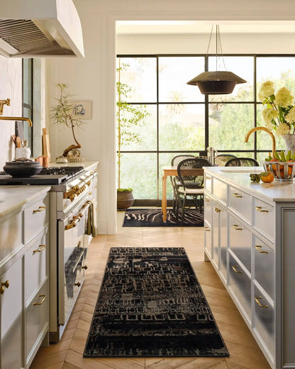 Ourea Dark Wood Rug