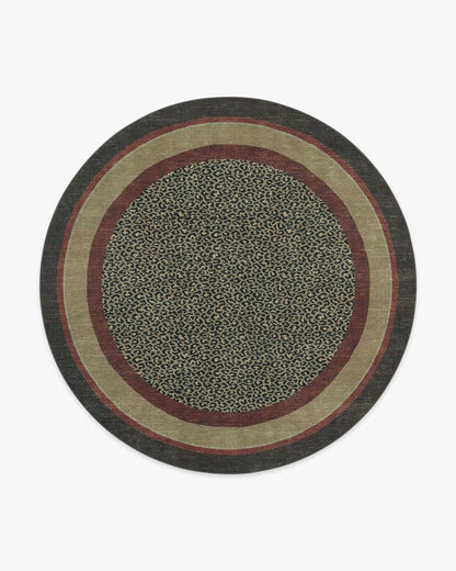 Panthera Tan & Rust Rug by Scalamandré