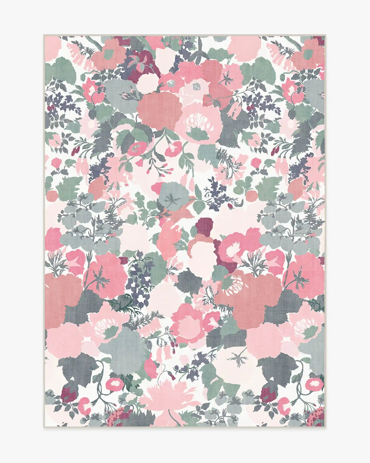 Parchment Shadow Pink Rug by Liberty