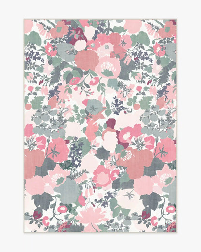 Parchment Shadow Pink Rug by Liberty