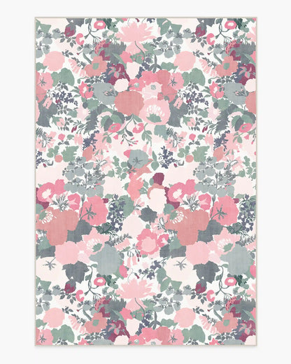 Parchment Shadow Pink Rug by Liberty