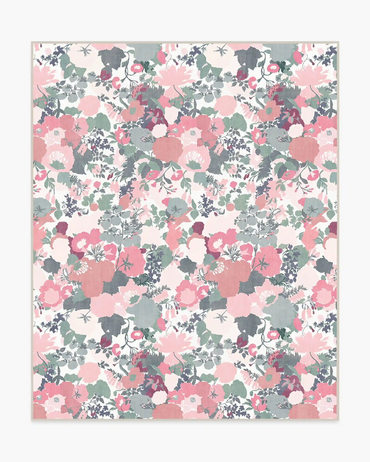Parchment Shadow Pink Rug by Liberty