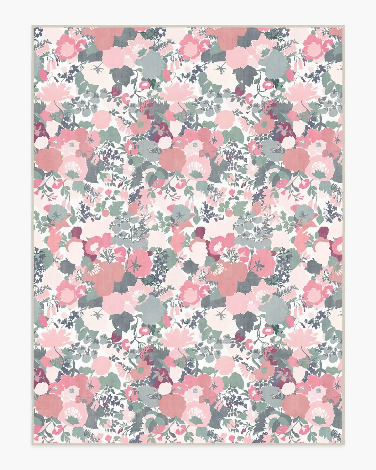 Parchment Shadow Pink Rug by Liberty