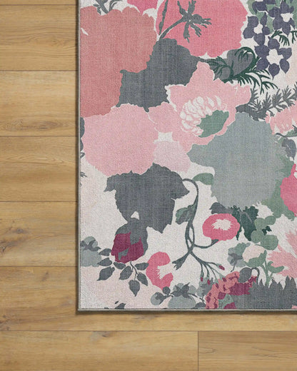 Parchment Shadow Pink Rug by Liberty