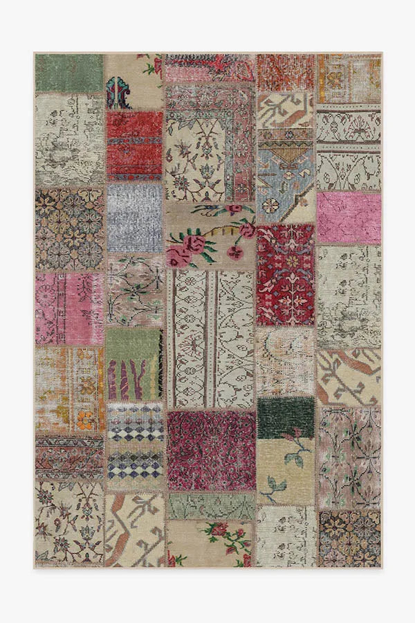 Patchwork Boho Rug